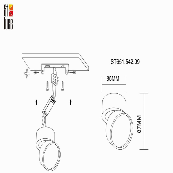 Светодиодный спот ST Luce ST651.542.09