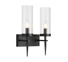 Бра Lumina Deco Moratti LDW 8022-2 BK+PR