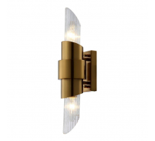 Бра Crystal Lux Justo AP2 Brass