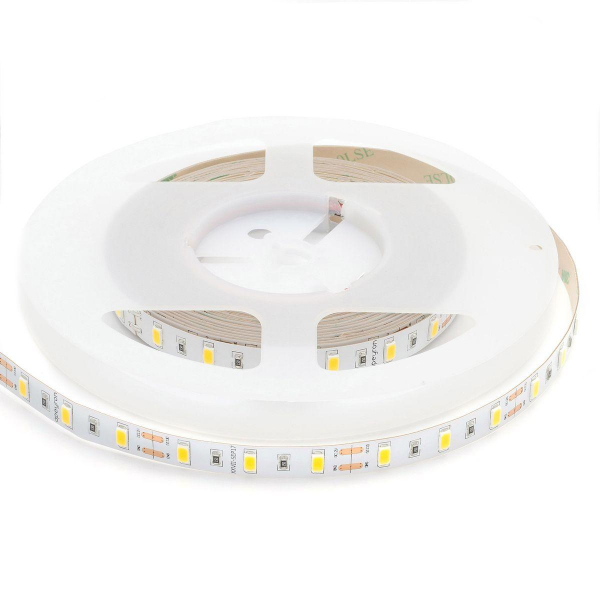 Светодиодная лента Apeyron 9,6W/m 60LED/m 5630SMD теплый белый 3M 202BL