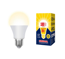 Лампа светодиодная E27 20W 3000K матовая LED-A65-20W/WW/E27/FR/NR UL-00004030