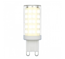 Лампа светодиодная Uniel G9 9W 3000K прозрачная LED-JCD-9W/3000K/G9/CL GLZ09TR UL-00006488