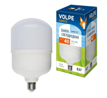 Лампа LED сверхмощная Volpe E27 40W 4000K матовая LED-M80-40W/NW/E27/FR/S UL-00002905