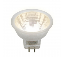 Лампа светодиодная Uniel GU4 3W 3000K прозрачная LED-MR11-3W/WW/GU4/220V GLZ21TR UL-00001702