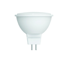 Лампа светодиодная Volpe GU5.3 5W 3000K матовая LED-JCDR-5W/3000K/GU5.3/FR/SLS UL-00008832