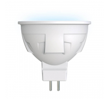 Лампа светодиодная Uniel GU5.3 6W 4000K матовая LED-JCDR 6W/NW/GU5.3/FR PLP01WH UL-00002422