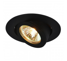 Встраиваемый светильник Arte Lamp Accento A4009PL-1BK