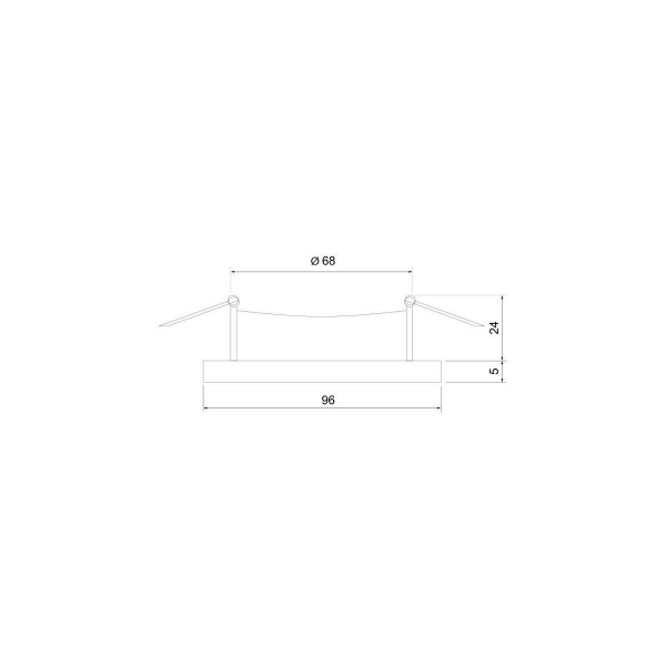 Встраиваемый светильник Elektrostandard 123 MR16 серебро a053356