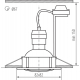 Точечный светильник (в комплекте 3 шт.) Kanlux TRIBIS II L AB 23843