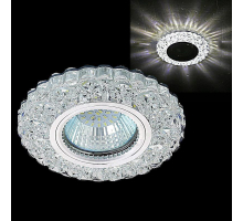 Встраиваемый светильник Reluce 51608-9.0-001MN MR16+LED3W WH