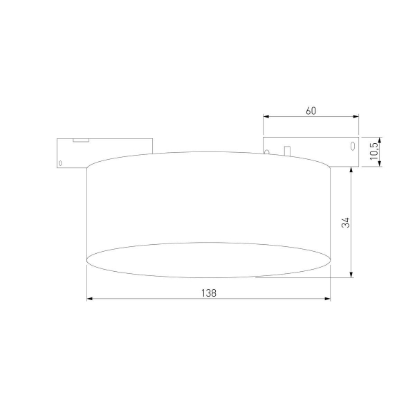 Трековый светодиодный светильник Elektrostandard Mini Magnetic 85161/01 a065648