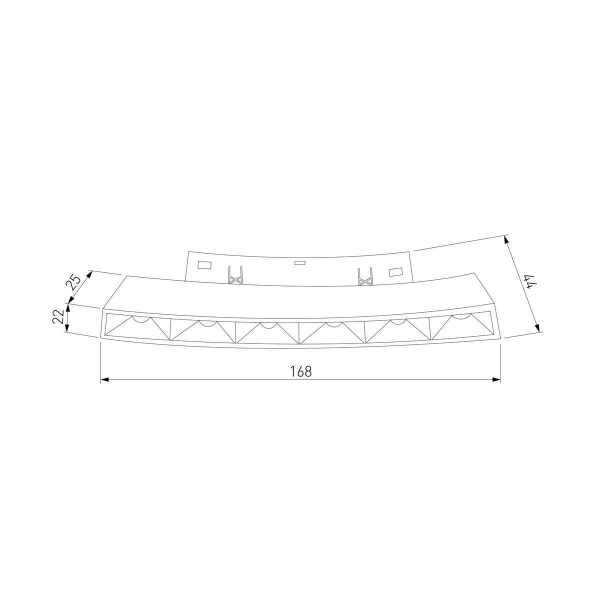 Трековый светодиодный светильник Elektrostandard Slim Magnetic Intenso 85183/01 a066511