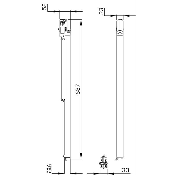 Трековый светодиодный светильник Deko-Light Linear 707046