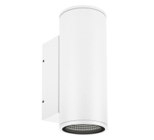 Уличный настенный светодиодный светильник Arlight LGD-Forma-Wall-Twin-R90-2x12W Warm3000 037252