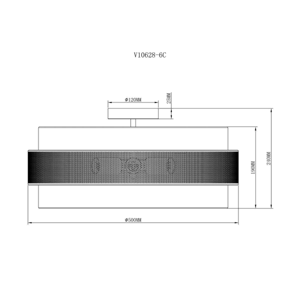 Потолочная люстра Moderli Gela V10628-6C