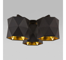 Потолочная люстра TK Lighting 1042 Siro Black Gold