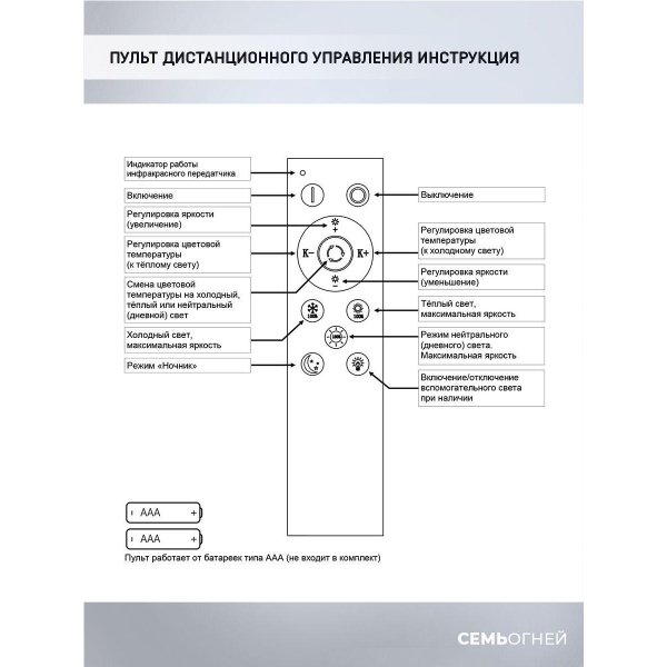 Потолочная светодиодная люстра Seven Fires Barna SF5041/4C-WT