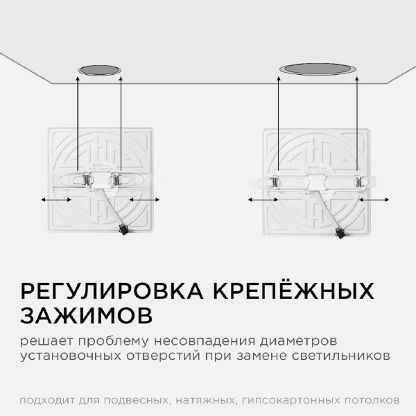 Встраиваемая светодиодная панель Apeyron 06-131